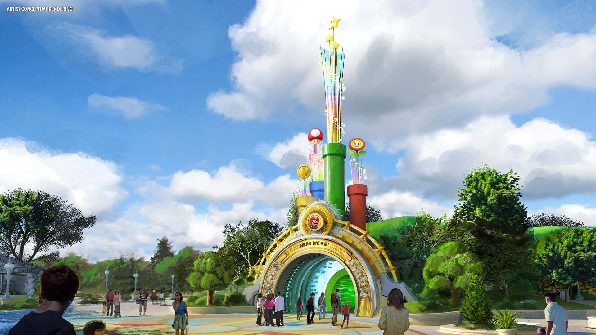 Imagen para el artículo titulado Universal Orlando Resort levanta la tapa de su Super Nintendo World